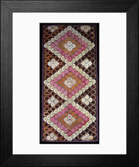 Framed Print : Rug, United States, c. 1885. Creator: Unknown Framed Print : Rug, United States, c. 1885. Creator: Unknown