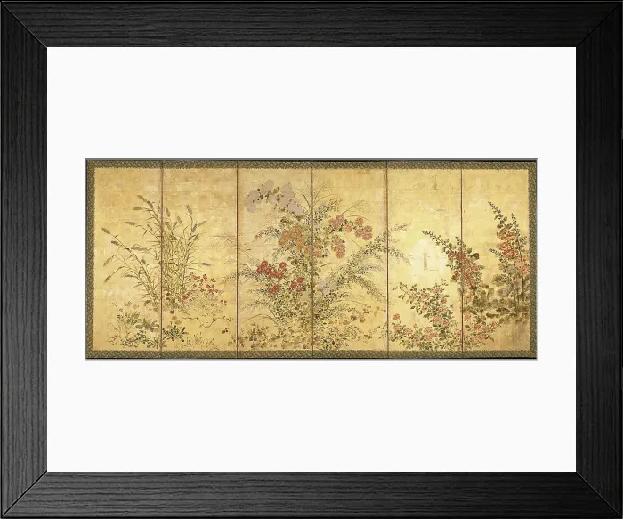 Framed Print : Flowers of All Seasons, Mid-17th century. Creator: Unknown Framed Print : Flowers of All Seasons, Mid-17th century. Creator: Unknown