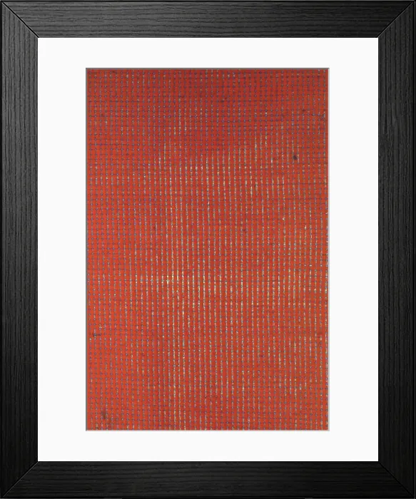 Framed Print : Coverlet, Illinois, 1850. Creator: Unknown Framed Print : Coverlet, Illinois, 1850. Creator: Unknown