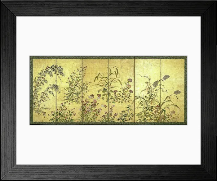 Framed Print : Flowers of All Seasons, Mid-17th century. Creator: Unknown Framed Print : Flowers of All Seasons, Mid-17th century. Creator: Unknown