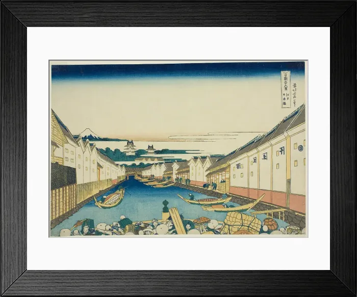 Framed Print : Nihonbashi Bridge in Edo (Edo Nihonbashi), from the series Thirty-six Views of Mount... c.1830 / 33. Creator: Hokusai. Nihonbashi Bridge in Edo (Edo Nihonbashi), from the series Thirty-six Views of Mount... c.1830 / 33. Creator: Hokusai Framed Print : Nihonbashi Bridge in Edo (Edo Nihonbashi), from the series Thirty-six Views of Mount... c.1830 / 33. Creator: Hokusai. Nihonbashi Bridge in Edo (Edo Nihonbashi), from the series Thirty-six Views of Mount... c.1830 / 33. Creator: Hokusai
