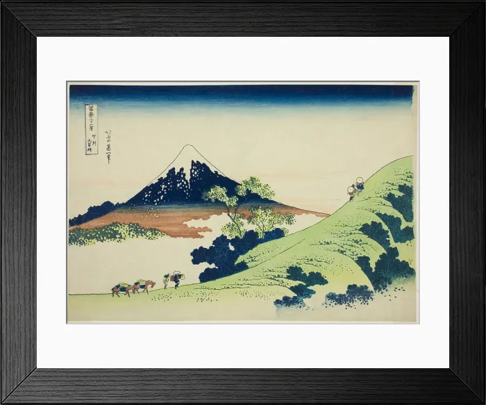 Framed Print : Inume Pass in Kai Province (Koshu Inume-toge), from the series Thirty-six Views of... c. 1830 / 33. Creator: Hokusai. Inume Pass in Kai Province (Koshu Inume-toge), from the series Thirty-six Views of... c. 1830 / 33. Creator: Hokusai Framed Print : Inume Pass in Kai Province (Koshu Inume-toge), from the series Thirty-six Views of... c. 1830 / 33. Creator: Hokusai. Inume Pass in Kai Province (Koshu Inume-toge), from the series Thirty-six Views of... c. 1830 / 33. Creator: Hokusai