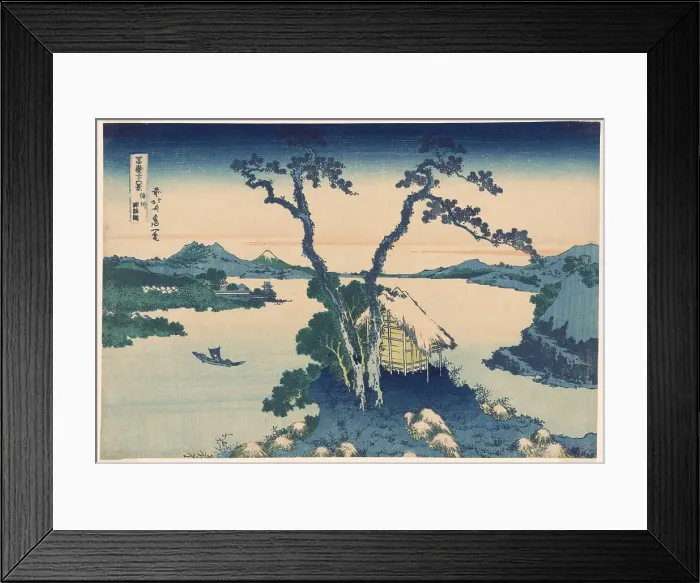 Framed Print : Lake Suwa in Shinano Province (Shinshu Suwako), from the series Thirty-six Views of... c. 1830 / 33. Creator: Hokusai. Lake Suwa in Shinano Province (Shinshu Suwako), from the series Thirty-six Views of... c. 1830 / 33. Creator: Hokusai Framed Print : Lake Suwa in Shinano Province (Shinshu Suwako), from the series Thirty-six Views of... c. 1830 / 33. Creator: Hokusai. Lake Suwa in Shinano Province (Shinshu Suwako), from the series Thirty-six Views of... c. 1830 / 33. Creator: Hokusai