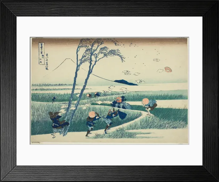Framed Print : Ejiri in Suruga Province (Sunshu Ejiri), from the series Thirty-six Views of Mount... c. 1830 / 33. Creator: Hokusai. Ejiri in Suruga Province (Sunshu Ejiri), from the series Thirty-six Views of Mount... c. 1830 / 33. Creator: Hokusai Framed Print : Ejiri in Suruga Province (Sunshu Ejiri), from the series Thirty-six Views of Mount... c. 1830 / 33. Creator: Hokusai. Ejiri in Suruga Province (Sunshu Ejiri), from the series Thirty-six Views of Mount... c. 1830 / 33. Creator: Hokusai
