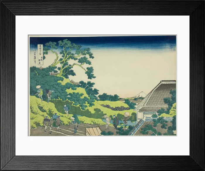 Framed Print : Surugadai in Edo (Toto surugadai), from the series Thirty-six Views of Mount Fuji... c. 1830 / 33. Creator: Hokusai. Surugadai in Edo (Toto surugadai), from the series Thirty-six Views of Mount Fuji... c. 1830 / 33. Creator: Hokusai Framed Print : Surugadai in Edo (Toto surugadai), from the series Thirty-six Views of Mount Fuji... c. 1830 / 33. Creator: Hokusai. Surugadai in Edo (Toto surugadai), from the series Thirty-six Views of Mount Fuji... c. 1830 / 33. Creator: Hokusai