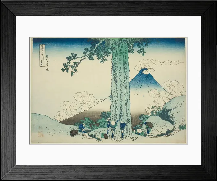 Framed Print : Mishima Pass in Kai Province (Koshu Mishimagoe), from the series Thirty-six Views of... c.1830 / 33. Creator: Hokusai. Mishima Pass in Kai Province (Koshu Mishimagoe), from the series Thirty-six Views of... c.1830 / 33. Creator: Hokusai Framed Print : Mishima Pass in Kai Province (Koshu Mishimagoe), from the series Thirty-six Views of... c.1830 / 33. Creator: Hokusai. Mishima Pass in Kai Province (Koshu Mishimagoe), from the series Thirty-six Views of... c.1830 / 33. Creator: Hokusai