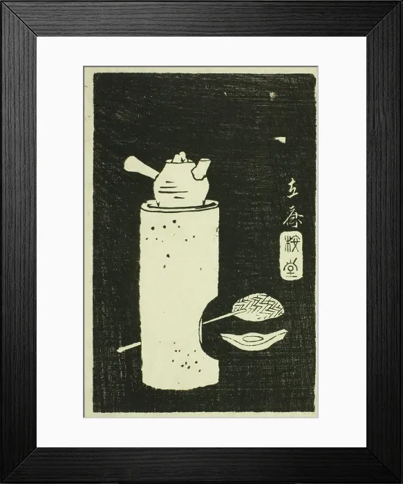 Framed Print : Tea Kettle, section of a sheet from the series Mirror of Stone Rubbings of Views of the... n.d. Creator: Ando Hiroshige. Tea Kettle, section of a sheet from the series Mirror of Stone Rubbings of Views of the... n.d. Creator: Ando Hiroshige Framed Print : Tea Kettle, section of a sheet from the series Mirror of Stone Rubbings of Views of the... n.d. Creator: Ando Hiroshige. Tea Kettle, section of a sheet from the series Mirror of Stone Rubbings of Views of the... n.d. Creator: Ando Hiroshige