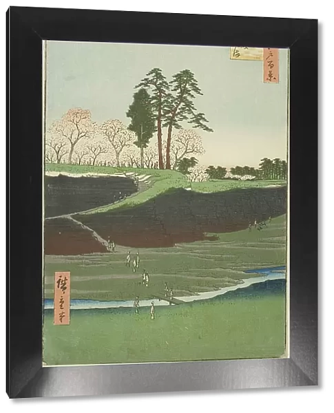 Goten Hill at Shinagawa (Shinagawa Gotenyama), from the series 'One Hundred Famous...1856. Creator: Ando Hiroshige. Goten Hill at Shinagawa (Shinagawa Gotenyama), from the series 'One Hundred Famous...1856. Creator: Ando Hiroshige