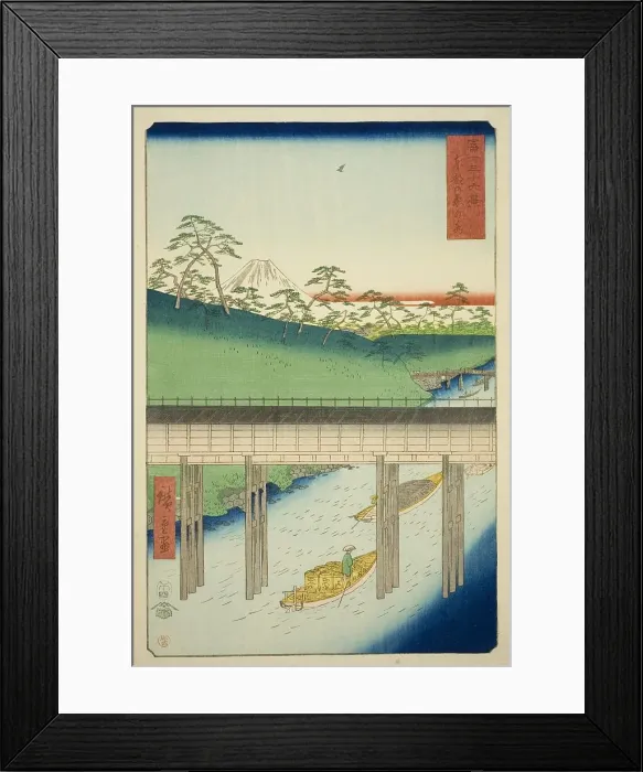 Framed Print : Ochanomizu in the Eastern Capital (Toto Ochanomizu), from the series Thirty-six Views... 1858. Creator: Ando Hiroshige. Ochanomizu in the Eastern Capital (Toto Ochanomizu), from the series Thirty-six Views... 1858. Creator: Ando Hiroshige Framed Print : Ochanomizu in the Eastern Capital (Toto Ochanomizu), from the series Thirty-six Views... 1858. Creator: Ando Hiroshige. Ochanomizu in the Eastern Capital (Toto Ochanomizu), from the series Thirty-six Views... 1858. Creator: Ando Hiroshige