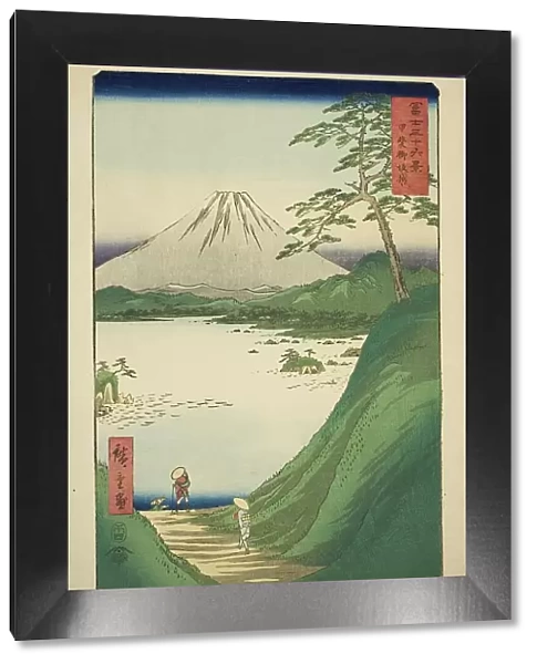 Misaka Pass in Kai Province (Kai Misakagoe), from the series 'Thirty-six Views of...', 1858. Creator: Ando Hiroshige. Misaka Pass in Kai Province (Kai Misakagoe), from the series 'Thirty-six Views of...', 1858. Creator: Ando Hiroshige