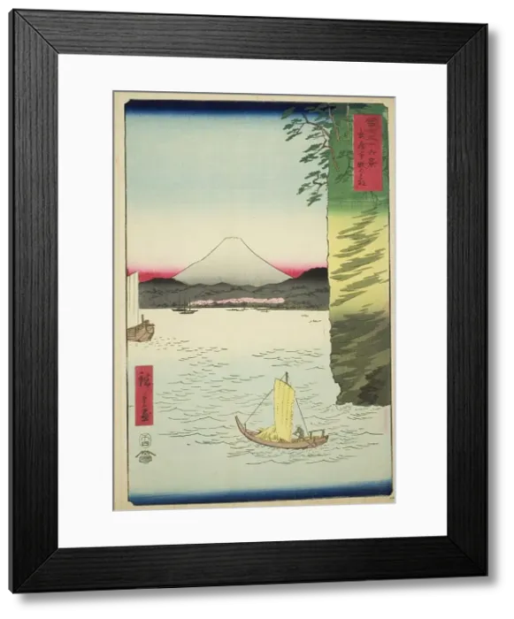 Framed Print : Honmoku in Musashi Province (Musashi Honmoku no hana), from the series Thirty-six... 1858. Creator: Ando Hiroshige. Honmoku in Musashi Province (Musashi Honmoku no hana), from the series Thirty-six... 1858. Creator: Ando Hiroshige Framed Print : Honmoku in Musashi Province (Musashi Honmoku no hana), from the series Thirty-six... 1858. Creator: Ando Hiroshige. Honmoku in Musashi Province (Musashi Honmoku no hana), from the series Thirty-six... 1858. Creator: Ando Hiroshige