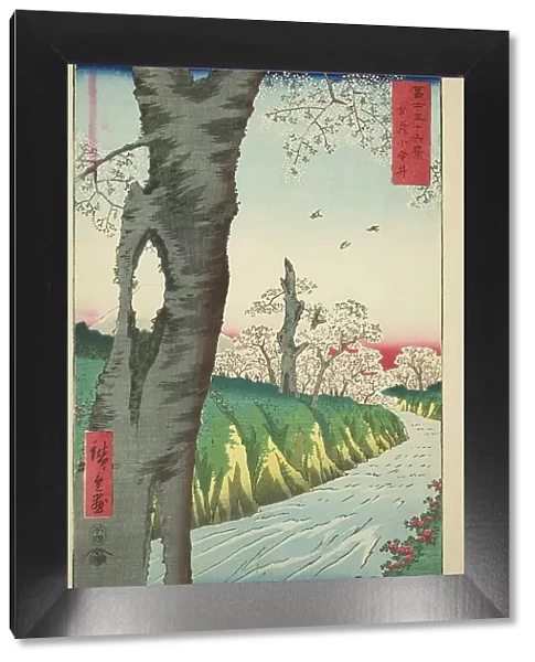 Koganei in Musashi Province (Musashi Koganei), from the series 'Thirty-six Views of... 1858. Creator: Ando Hiroshige. Koganei in Musashi Province (Musashi Koganei), from the series 'Thirty-six Views of... 1858. Creator: Ando Hiroshige
