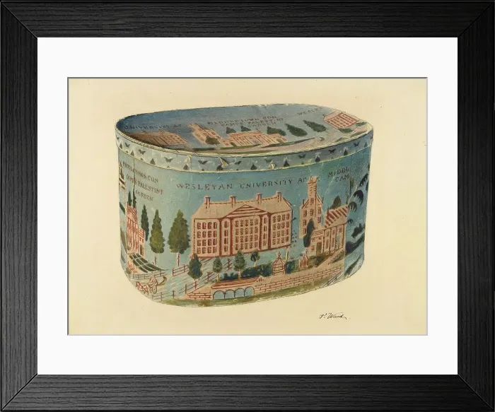Framed Print : Bandbox, c. 1939. Creator: Paul Ward Framed Print : Bandbox, c. 1939. Creator: Paul Ward