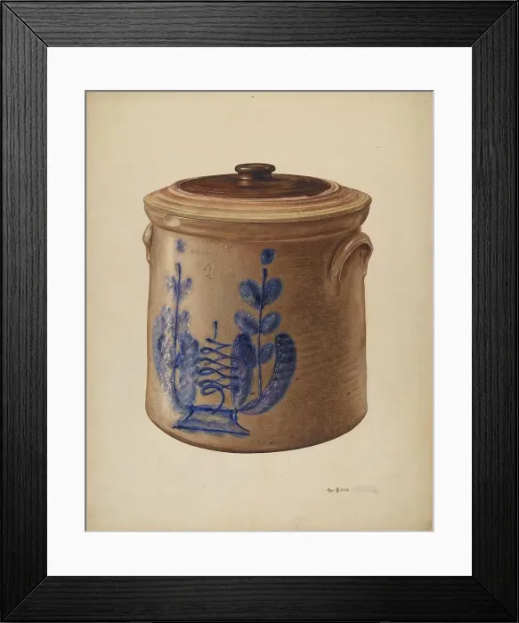 Framed Print : Crock, c. 1938. Creator: Paul Ward Framed Print : Crock, c. 1938. Creator: Paul Ward