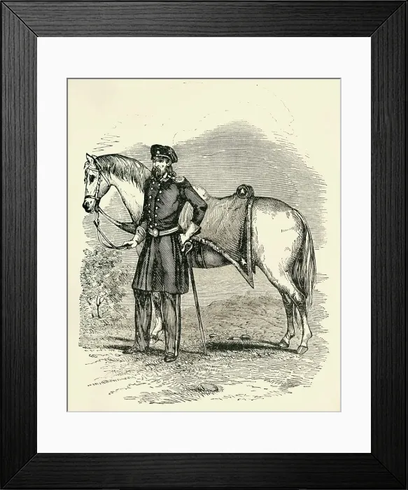 Framed Print : Colonel May, 1849. Creator: Unknown Framed Print : Colonel May, 1849. Creator: Unknown