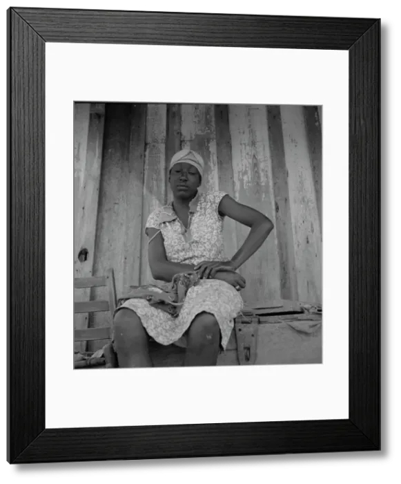 Framed Print : Wife of Mississippi sharecropper, 1937. Creator: Dorothea Lange Framed Print : Wife of Mississippi sharecropper, 1937. Creator: Dorothea Lange