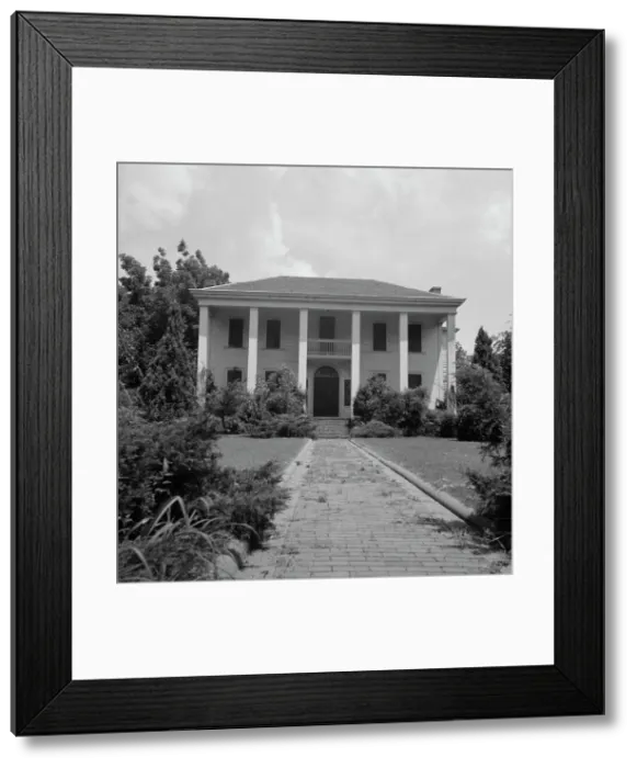 Framed Print : Plantation owner's home, Marshallville, Georgia, 1937. Creator: Dorothea Lange Framed Print : Plantation owner's home, Marshallville, Georgia, 1937. Creator: Dorothea Lange