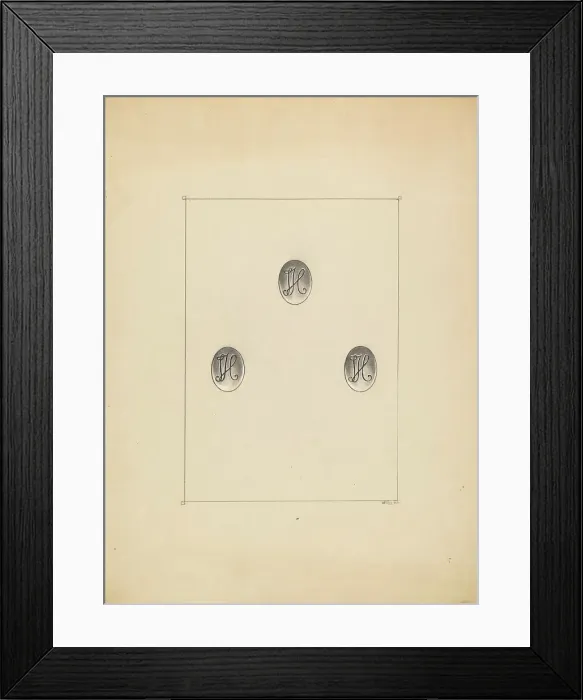 Framed Print : Buttons, c. 1936. Creator: Michael Fenga Framed Print : Buttons, c. 1936. Creator: Michael Fenga