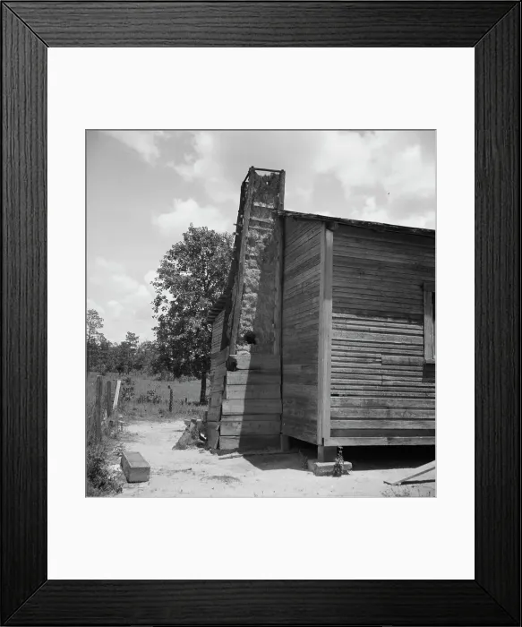 Framed Print : Home of family left stranded when the mill cut out Near Kiln, Mississippi, 1937. Creator: Dorothea Lange. Home of family left stranded when the mill cut out Near Kiln, Mississippi, 1937. Creator: Dorothea Lange Framed Print : Home of family left stranded when the mill cut out Near Kiln, Mississippi, 1937. Creator: Dorothea Lange. Home of family left stranded when the mill cut out Near Kiln, Mississippi, 1937. Creator: Dorothea Lange