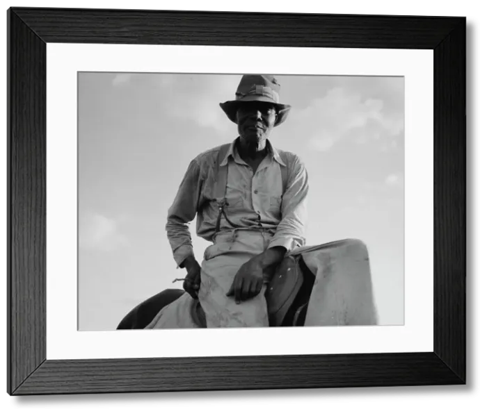 Framed Print : The riding boss, Aldridge Plantation, Mississippi, 1937. Creator: Dorothea Lange Framed Print : The riding boss, Aldridge Plantation, Mississippi, 1937. Creator: Dorothea Lange