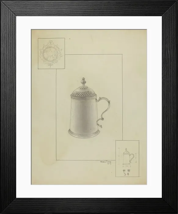Framed Print : Silver Dredger, c. 1936. Creator: Michael Fenga Framed Print : Silver Dredger, c. 1936. Creator: Michael Fenga