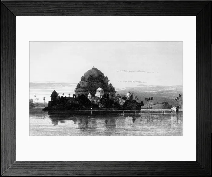 Framed Print : Tomb of Shere Shah, 1834. Creator: Samuel Prout Framed Print : Tomb of Shere Shah, 1834. Creator: Samuel Prout