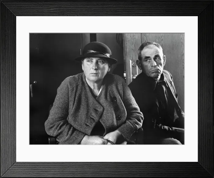 Framed Print : Farm woman, Tenant Purchase applicant, Stockton, California, 1938. Creator: Dorothea Lange Framed Print : Farm woman, Tenant Purchase applicant, Stockton, California, 1938. Creator: Dorothea Lange
