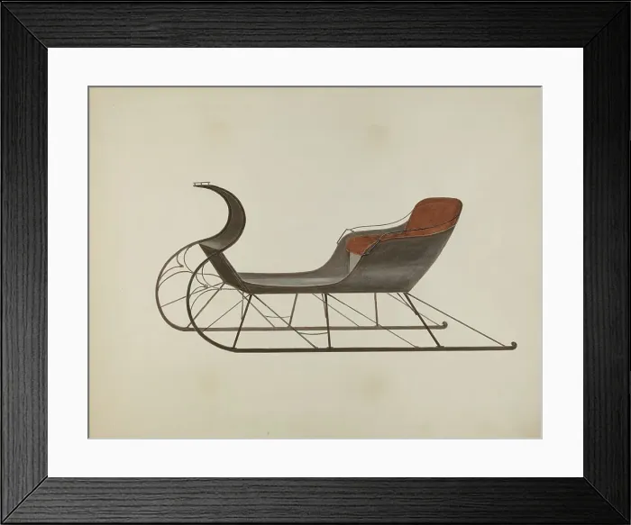 Framed Print : New England Cutter, c. 1936. Creator: Fred Weiss Framed Print : New England Cutter, c. 1936. Creator: Fred Weiss