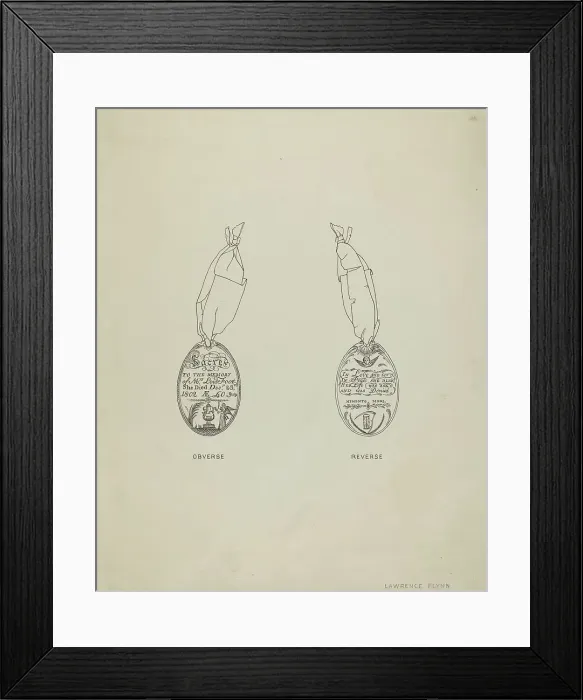 Framed Print : Silver Momento, c. 1940. Creator: Lawrence Flynn Framed Print : Silver Momento, c. 1940. Creator: Lawrence Flynn