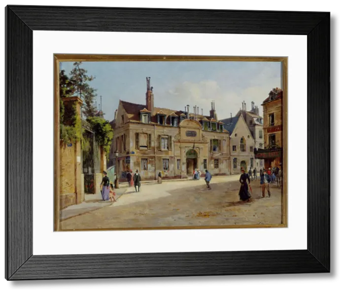 Framed Print : The old hospital of La Pitie, rue Lacepede, 1904. Creator: Paul Joseph Victor Dargaud Framed Print : The old hospital of La Pitie, rue Lacepede, 1904. Creator: Paul Joseph Victor Dargaud