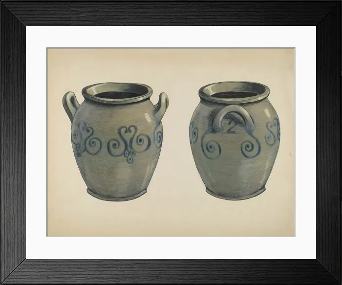 Framed Print : Crock, c. 1936. Creator: Fred Weiss Framed Print : Crock, c. 1936. Creator: Fred Weiss