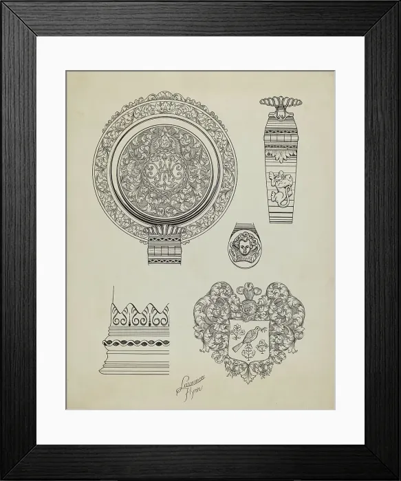 Framed Print : Silver Tankard, c. 1938. Creator: Lawrence Flynn Framed Print : Silver Tankard, c. 1938. Creator: Lawrence Flynn