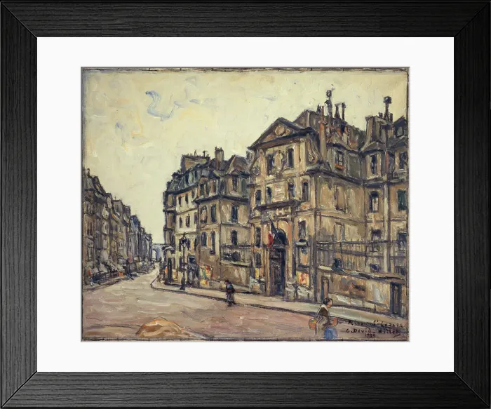 Framed Print : Saint-Lazare prison, 1932. Creator: Germain David-Nillet Framed Print : Saint-Lazare prison, 1932. Creator: Germain David-Nillet