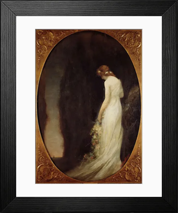Framed Print : Evening, 1911. Creator: Gabriel Ferrier
