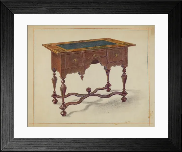 Framed Print : Lowboy, c. 1939. Creator: Frank Wenger Framed Print : Lowboy, c. 1939. Creator: Frank Wenger