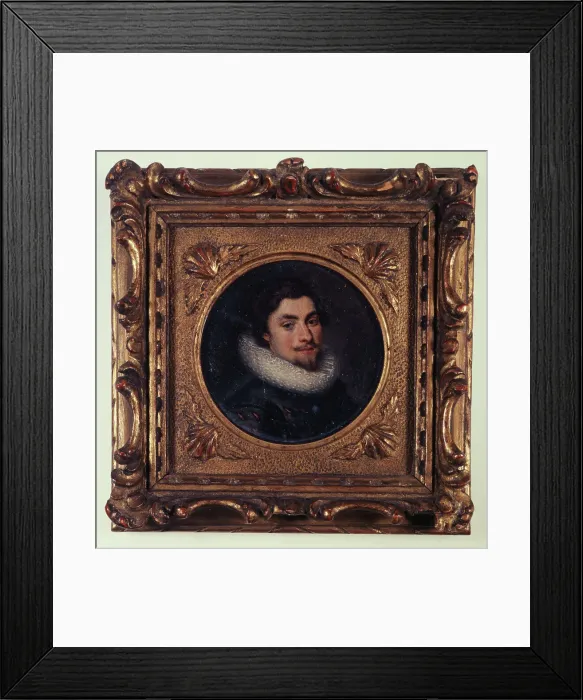 Framed Print : Portrait of a man, c1620. Creator: Flemish School Framed Print : Portrait of a man, c1620. Creator: Flemish School
