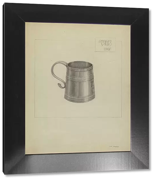Silver Mug, 1936. Creator: Charles Garjian