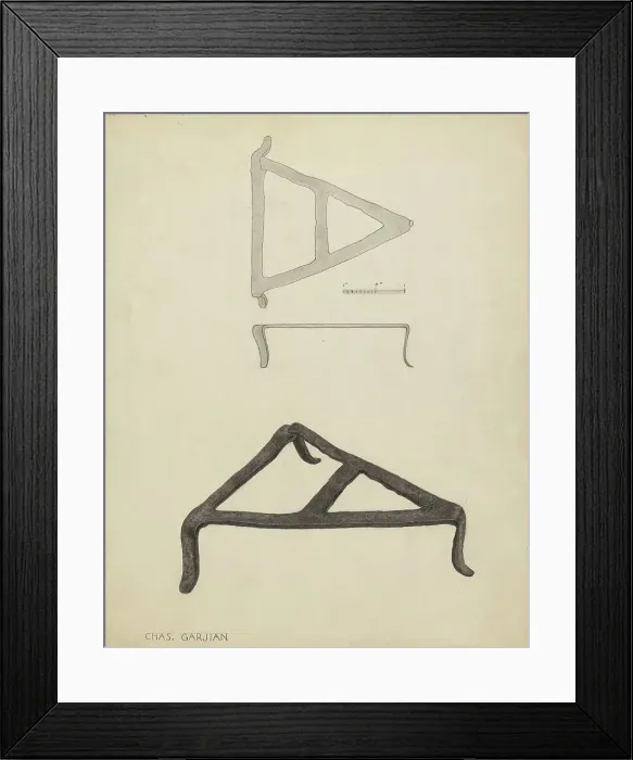 Framed Print : Trivet, c. 1938. Creator: Charles Garjian
