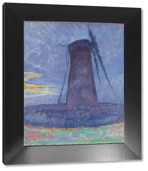 Mill in Domburg, 1908. Creator: Mondrian, Piet (1872-1944)