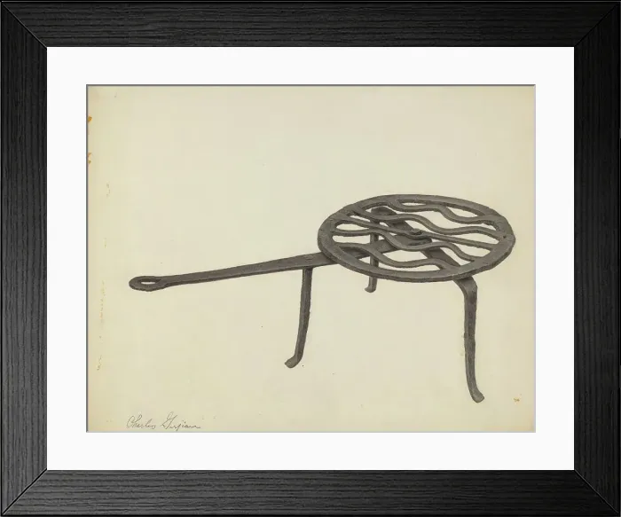 Framed Print : Trivet, 1935 / 1942. Creator: Charles Garjian Framed Print : Trivet, 1935 / 1942. Creator: Charles Garjian