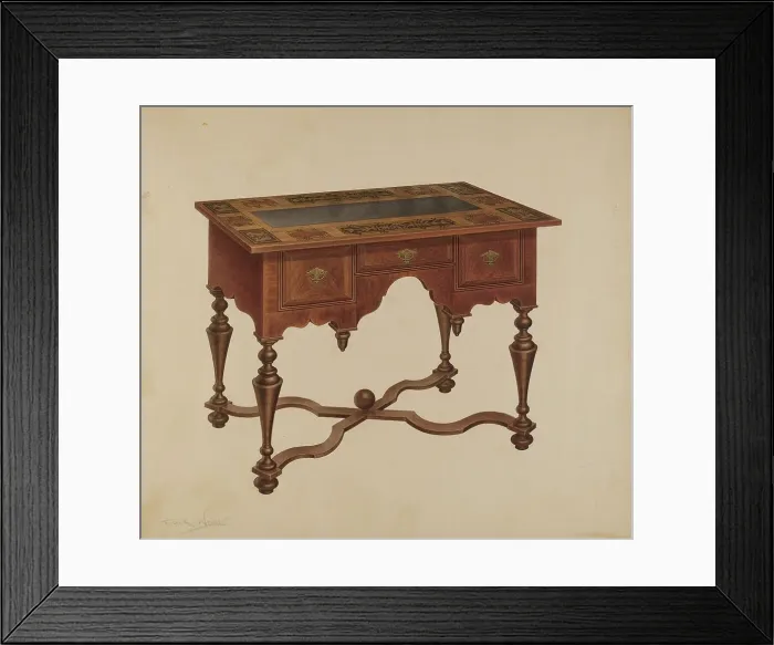 Framed Print : Lowboy, c. 1939. Creator: Frank Wenger Framed Print : Lowboy, c. 1939. Creator: Frank Wenger