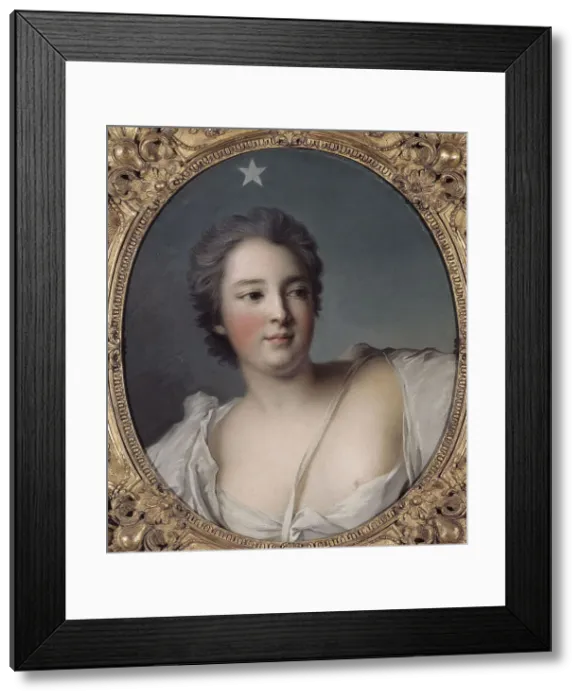 Framed Print : Marie-Anne de Nesle, marquise de La Tournelle, duchesse de Châteauroux, 1st half of 18th cent. Creator: Anonymous Framed Print : Marie-Anne de Nesle, marquise de La Tournelle, duchesse de Châteauroux, 1st half of 18th cent. Creator: Anonymous