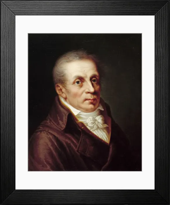 Framed Print : Portrait of Ignace Vanlerberghe (1758-1819), banker and army supplier, 1819. Creator: Guillaume-Désiré-Joseph Decamps Framed Print : Portrait of Ignace Vanlerberghe (1758-1819), banker and army supplier, 1819. Creator: Guillaume-Désiré-Joseph Decamps