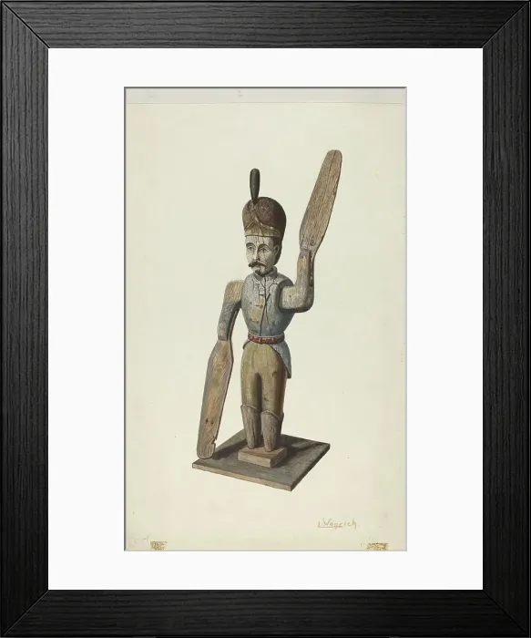 Framed Print : Whirligig, 1935 / 1942. Creator: Luther D. Wenrich Framed Print : Whirligig, 1935 / 1942. Creator: Luther D. Wenrich