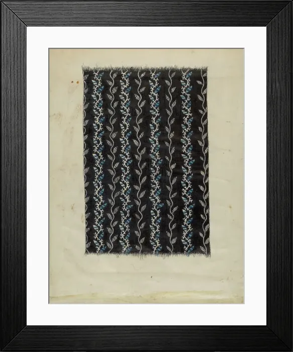 Framed Print : Calico, c. 1936. Creator: Grace Halpin Framed Print : Calico, c. 1936. Creator: Grace Halpin