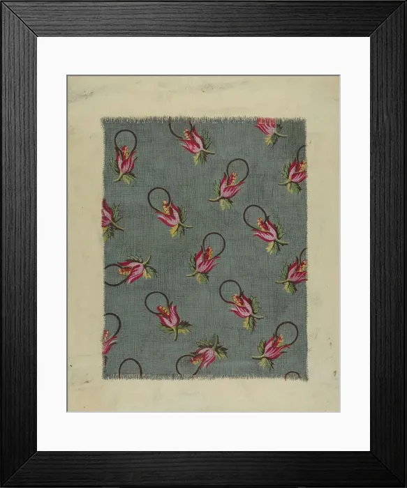 Framed Print : Calico, c. 1936. Creator: Grace Halpin Framed Print : Calico, c. 1936. Creator: Grace Halpin