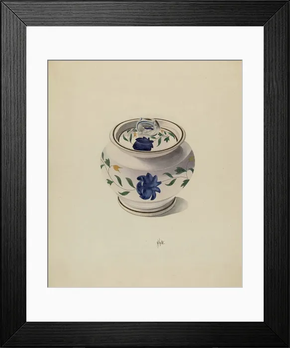 Framed Print : Sugar Bowl, c. 1936. Creator: Edward White Framed Print : Sugar Bowl, c. 1936. Creator: Edward White