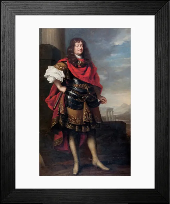 Framed Print : Baron Bengt Horn (1623-1678), as a Roman General, ca 1662. Creator: Ehrenstrahl, David Klöcker (1629-1698) Framed Print : Baron Bengt Horn (1623-1678), as a Roman General, ca 1662. Creator: Ehrenstrahl, David Klöcker (1629-1698)