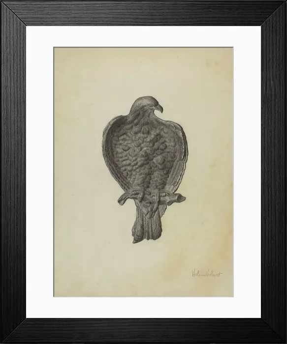 Framed Print : Pin Tray, c. 1940. Creator: Helen Hobart Framed Print : Pin Tray, c. 1940. Creator: Helen Hobart