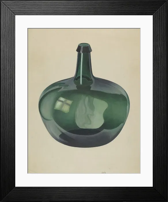 Framed Print : Carboy, c. 1937. Creator: Edward White Framed Print : Carboy, c. 1937. Creator: Edward White